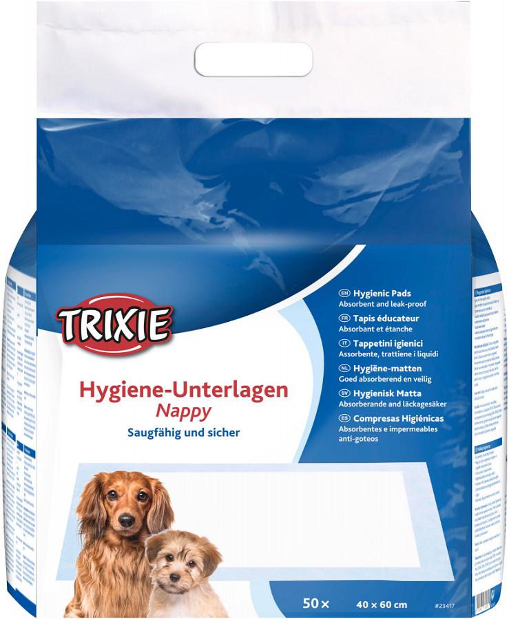 Trixie Nappy Puppy Pad Пелюшки для собак 40х60 см 50 шт (23417)